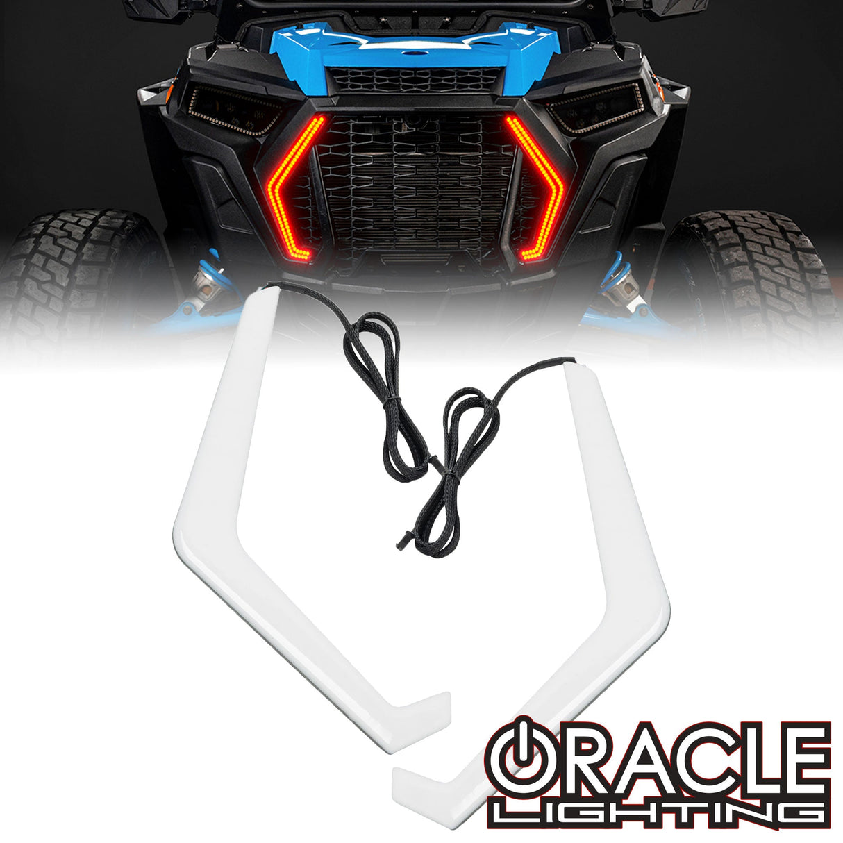 Oracle 19-21 Polaris RZR 1000 Dynamic Surface Mount DRL Signature Light - ColorSHIFT - Dynamic