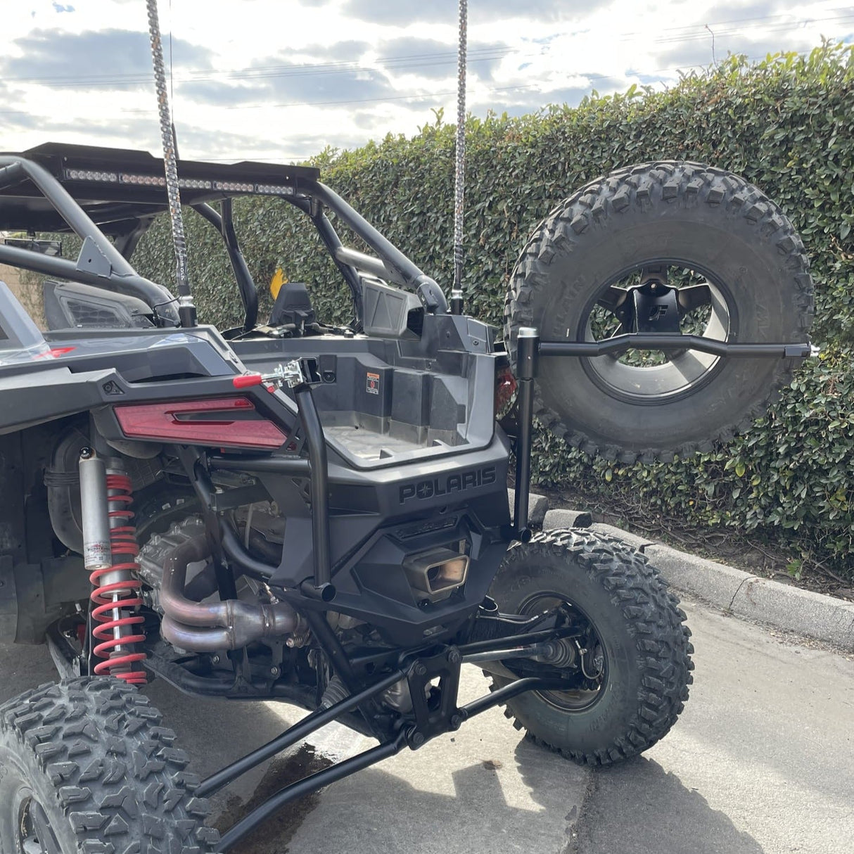 FastLab Polaris RZR Pro R Swing out Spare Tire Carrier