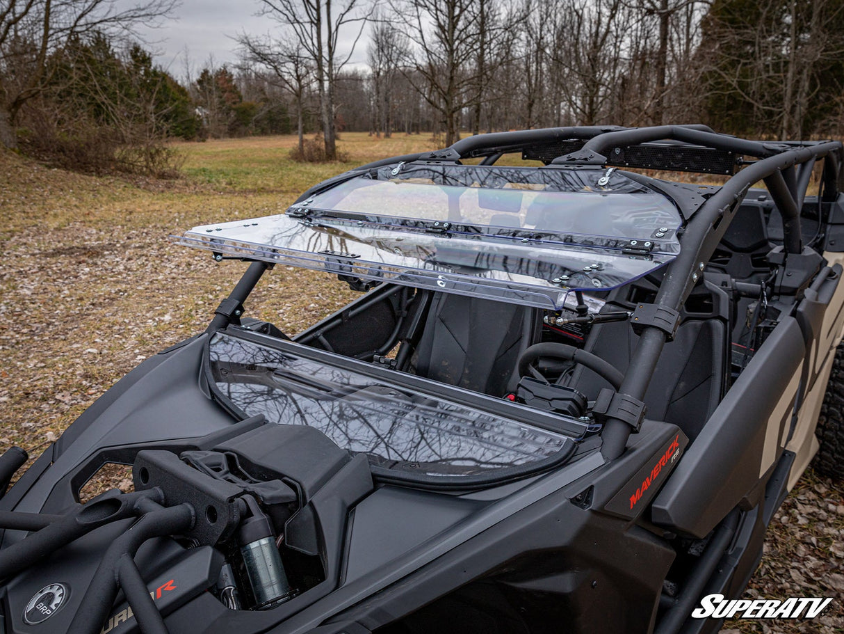 SUPER ATV CAN-AM MAVERICK X3 FLIP WINDSHIELD