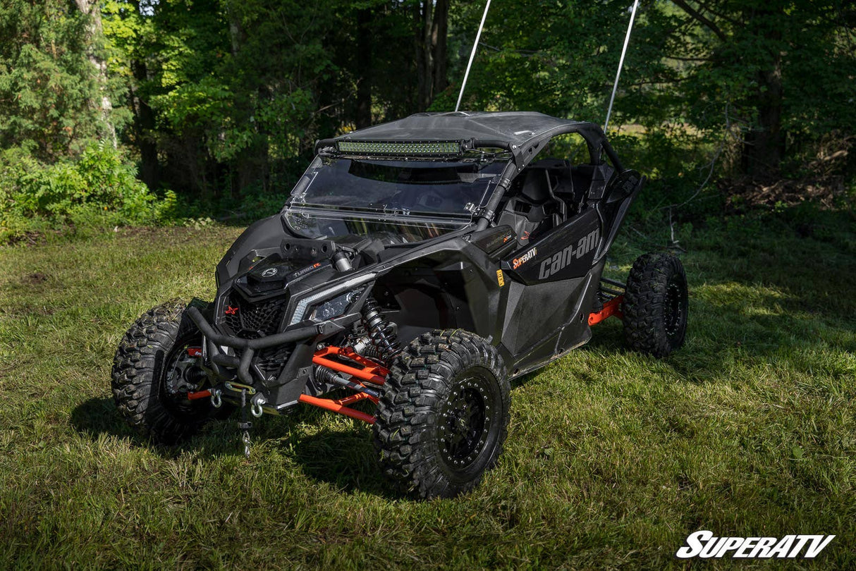 SuperAtv CAN-AM MAVERICK X3 WINCH READY FRONT BUMPER