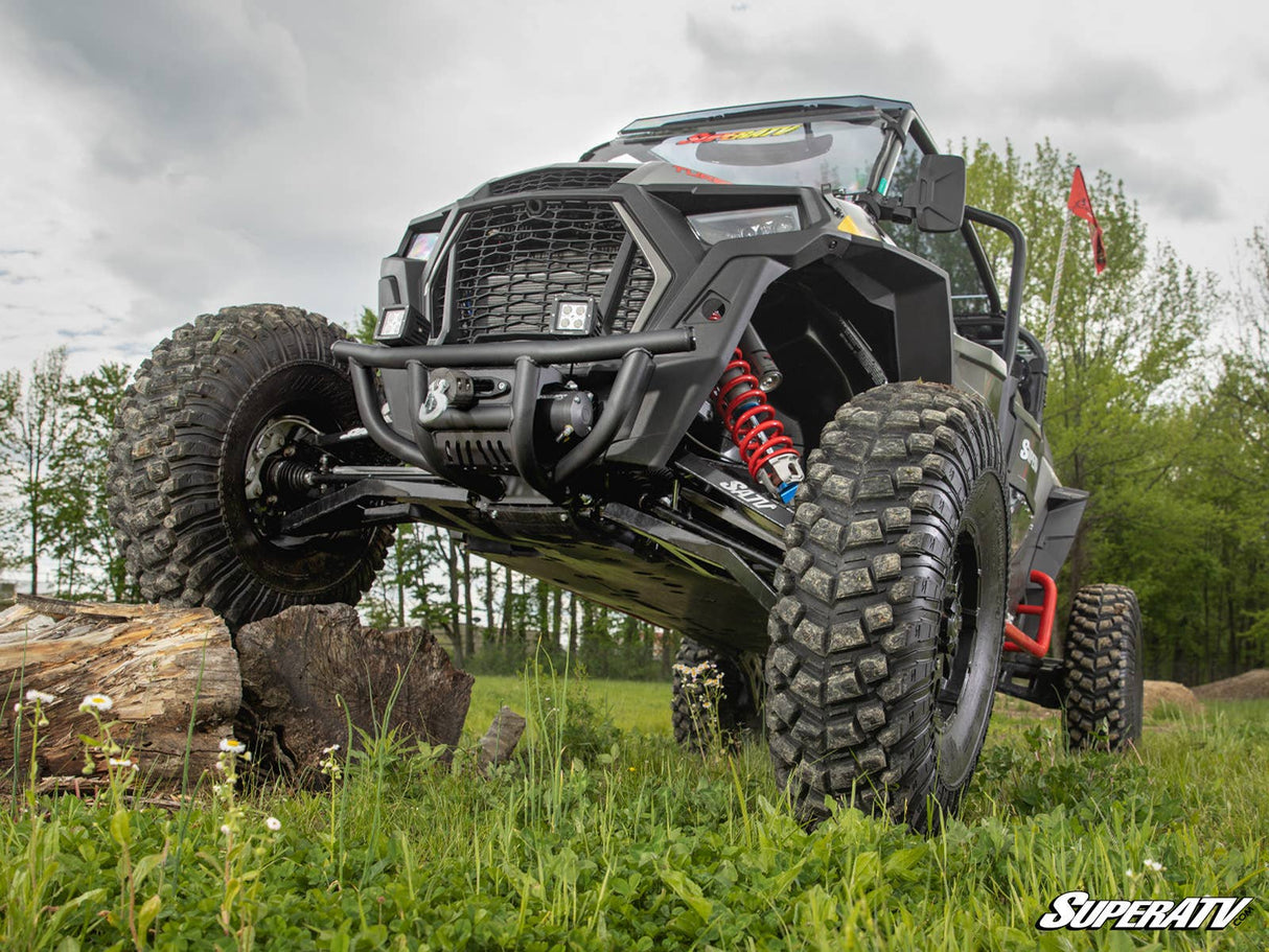 SuperAtv POLARIS RZR XP TURBO S WINCH-READY FRONT BUMPER